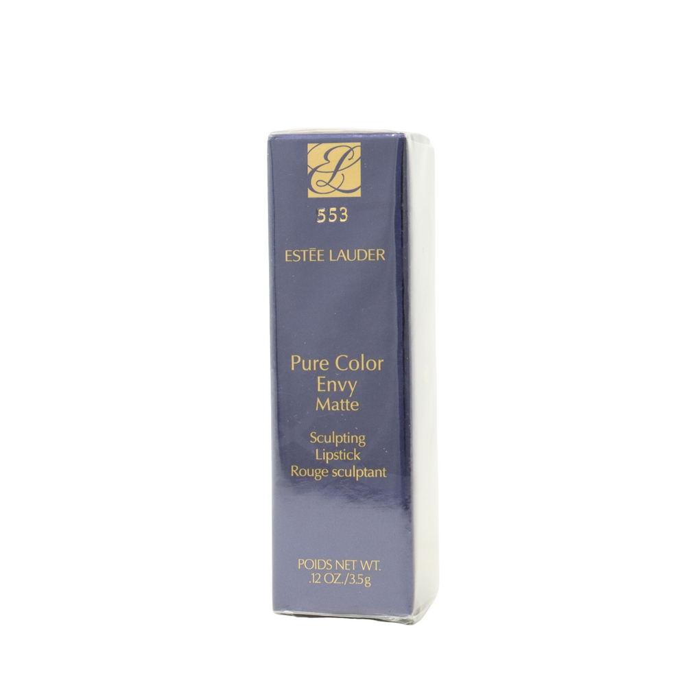 Estee Lauder Pure Color Envy - Matte – Cream Lipstick for Women, 553, Passion, 3.5 g