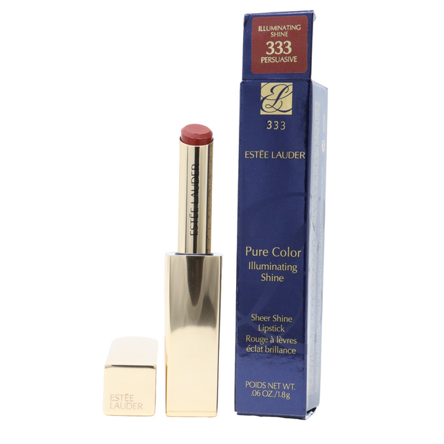 Estee Lauder Pure Color - Illuminating Shine Paraben-Free Sheer Shine – Cream Lipstick for Women, Nr. 333, Persuasive, 1.8 g