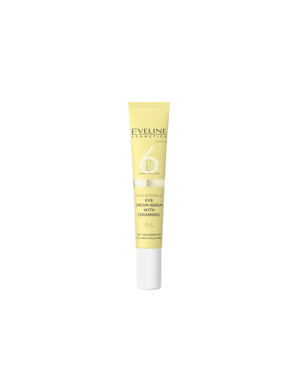 Eveline Cosmetics 6 Ceramides Ceramides Anti-Wrinkle – Eye Cream for Women, 20 ml