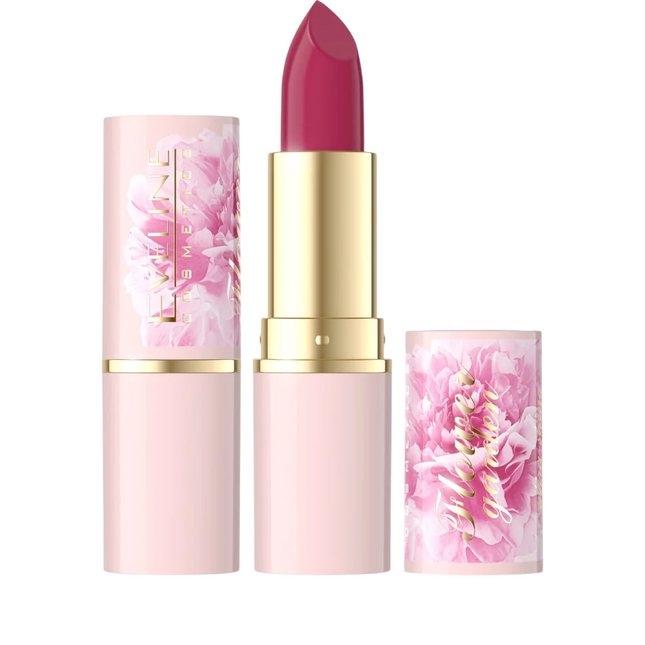 Eveline Cosmetics Flower Garden – Cream Lipstick for Women, 03, 4.10 g