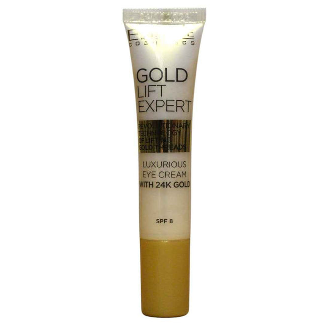 Eveline Cosmetics Gold Lift Expert 24K gold Lifting – Eye Cream for Women, 15 ml Tester