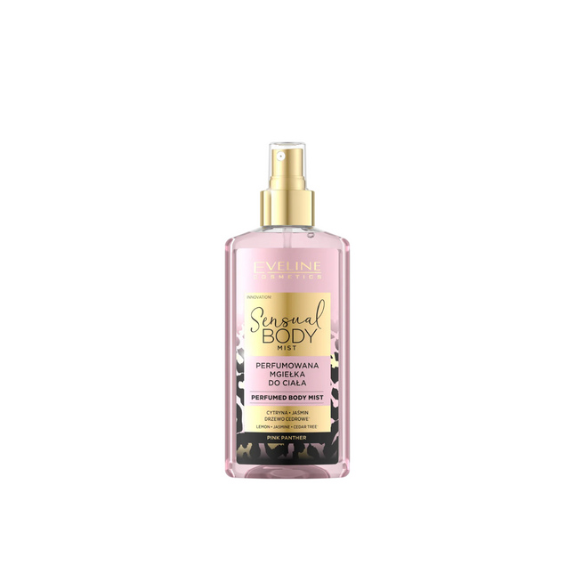 Eveline Cosmetics Sensual Body Pink Panther – Body Spray for Women, Body, 150 ml