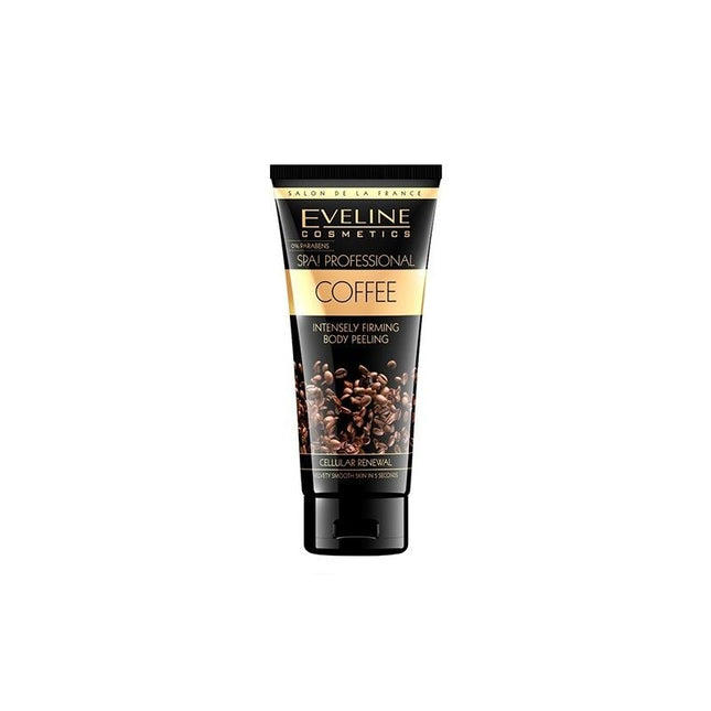 Eveline Cosmetics Spa! Professional Caffeine Peeling – Body Scrub for Women, 200 ml