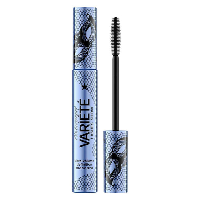 Eveline Cosmetics Variete Waterproof Volume – Mascara for Women, Intense Black, 10 ml