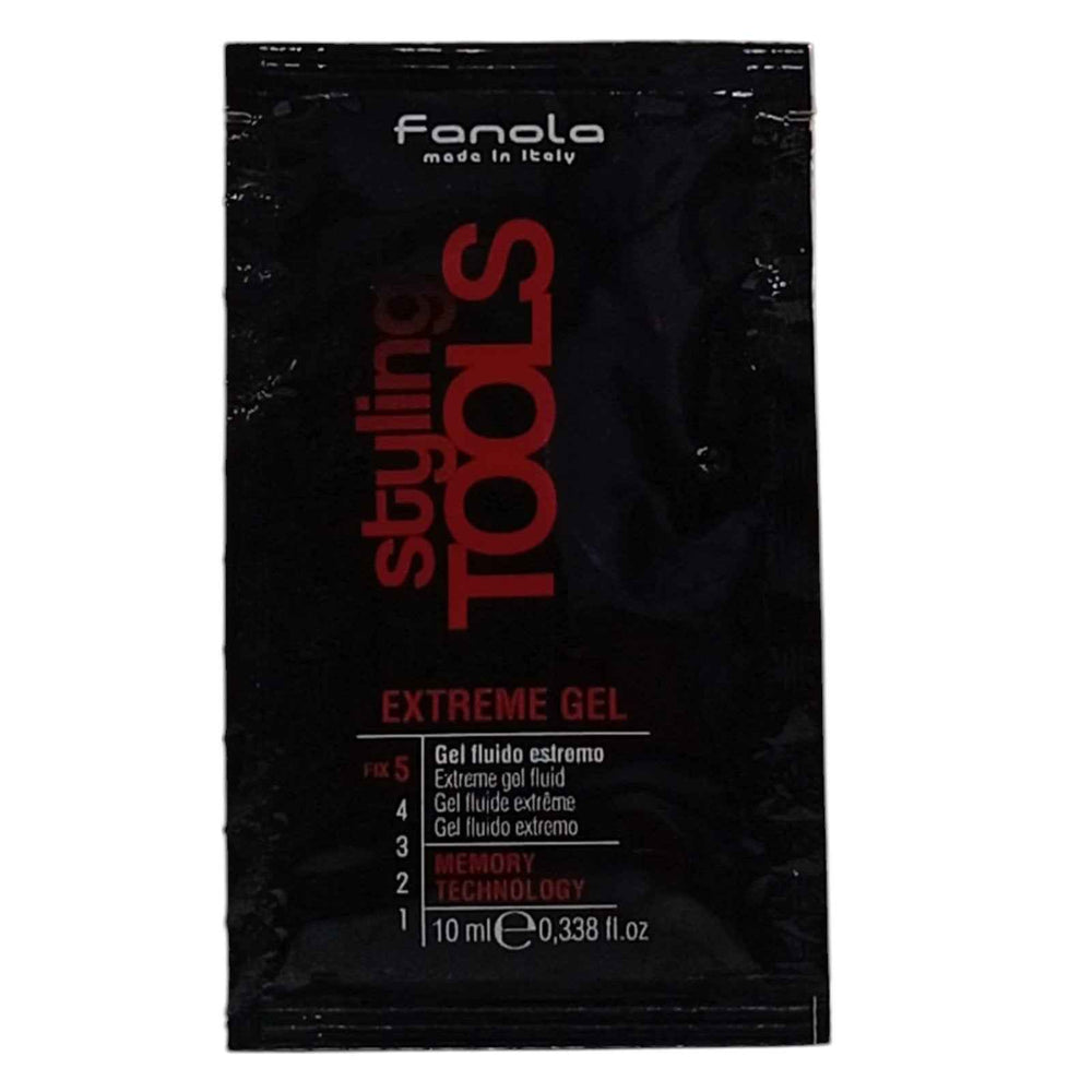 Fanola Styling Tools Extreme – Hair Styling Gel for Women, For Styling, Strong Hold, 10 ml Sample