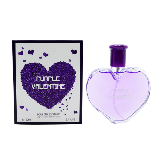 Fine Perfumery Purple Valentine – Eau de Parfum for Women, 100 ml
