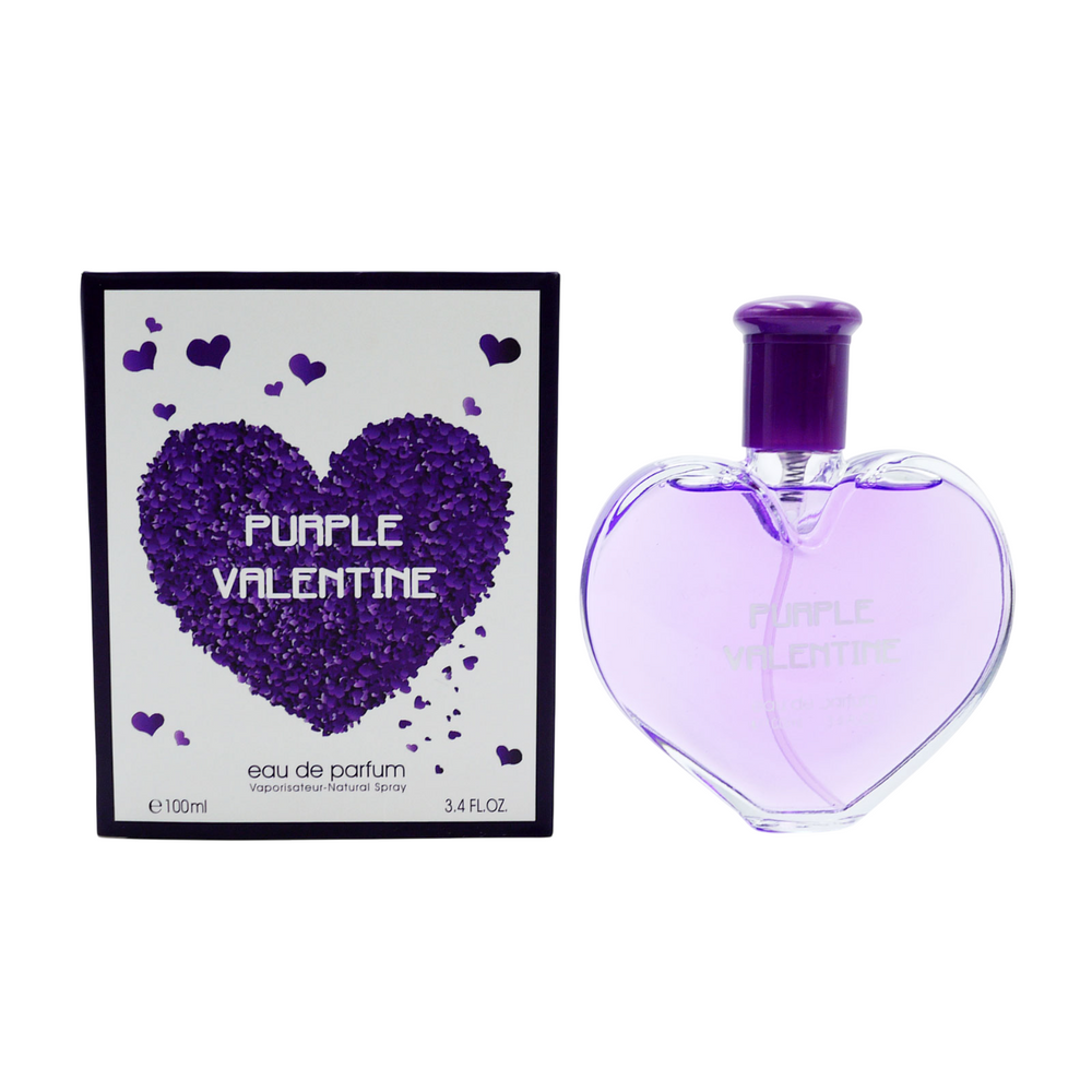 Fine Perfumery Purple Valentine – Eau de Parfum for Women, 100 ml