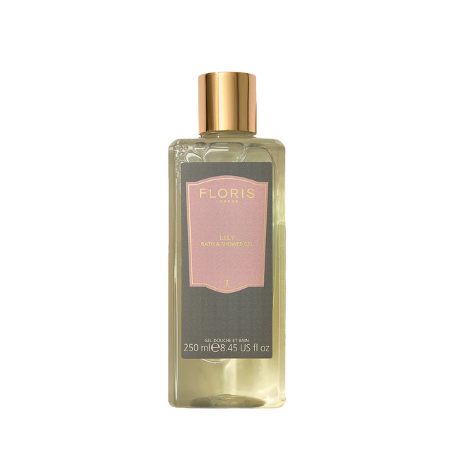 Floris Of London Lily Moisturizing – Shower Gel for Women, For All Skin Types, 250 ml