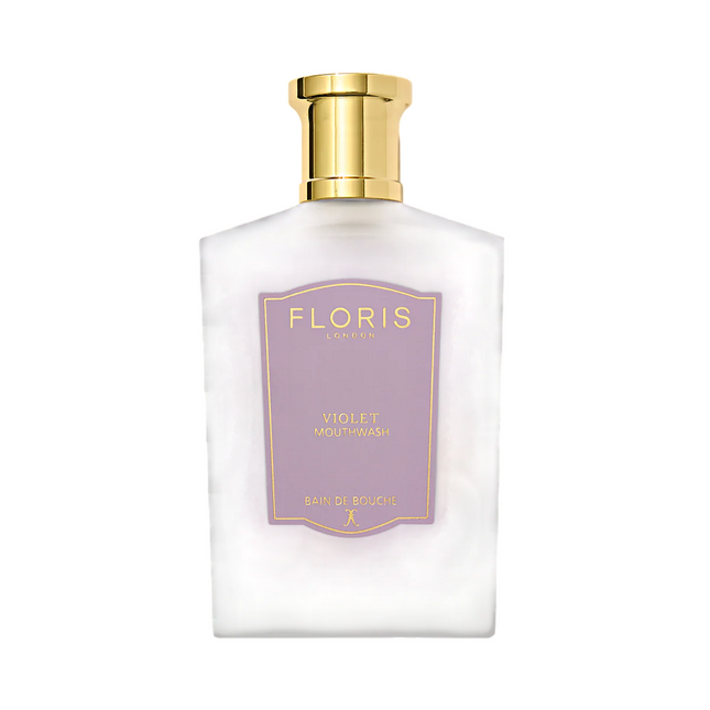 Floris Of London Mouthwash Unisex, Violet and Cool Mint, Breath Freshener, 100 ml