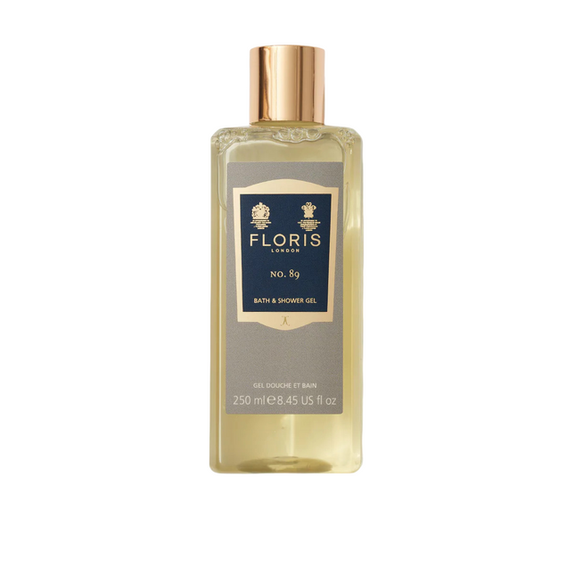 Floris Of London No. 89 Moisturizing – Shower Gel for Men, For All Skin Types, 250 ml