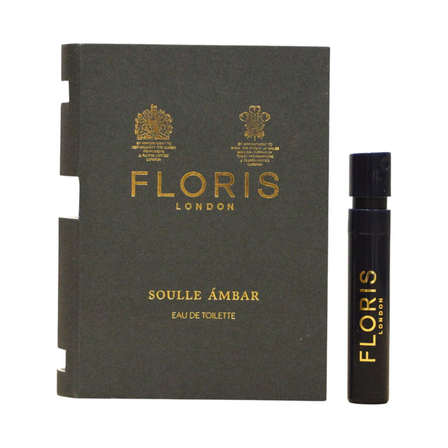 Floris Of London Soulle Ambar – Eau de Toilette Unisex, 1.2 ml Vial