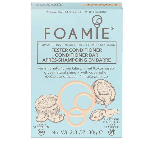Foamie Shake Your Coconuts – Hair Conditioner Bar Unisex, For Shine, 80 g