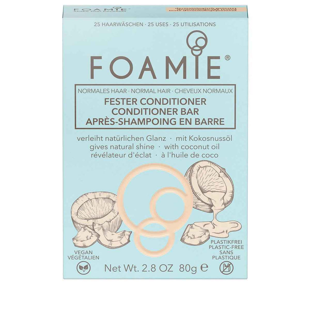 Foamie Shake Your Coconuts – Hair Conditioner Bar Unisex, For Shine, 80 g
