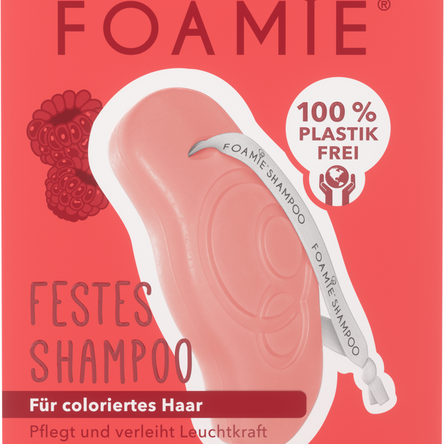 Foamie The Berry Best – Hair Shampoo Bar Unisex, For Colour Protection, 80 g