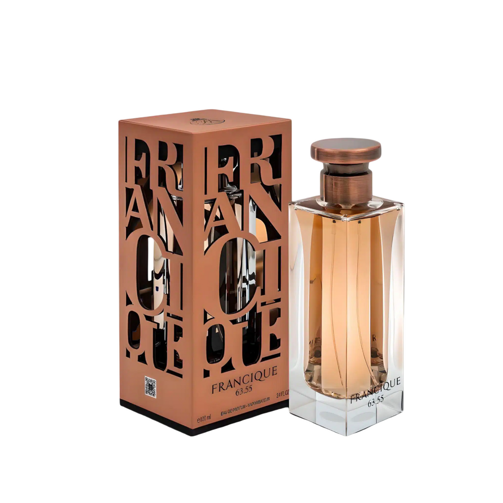 Fragrance World Francique 63.55 – Eau de Parfum Unisex, 100 ml