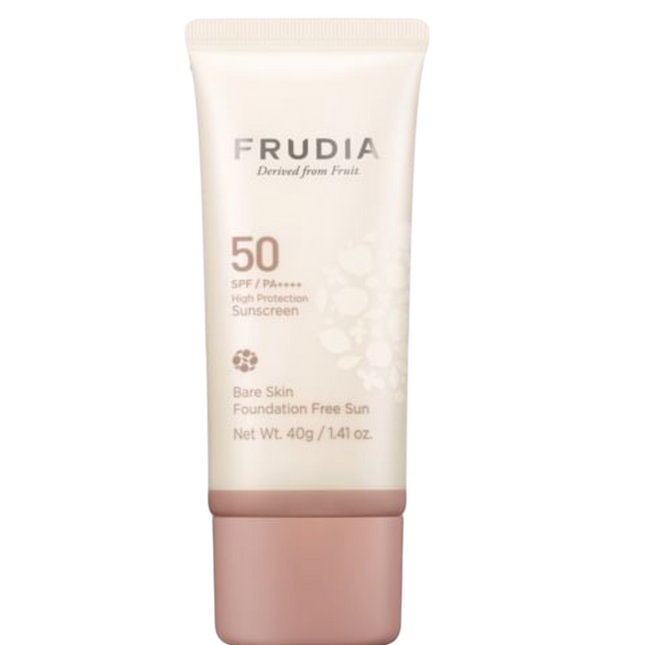 Frudia Bare Skin Brightening – Liquid Foundation for Women, SPF 50+, 40 ml