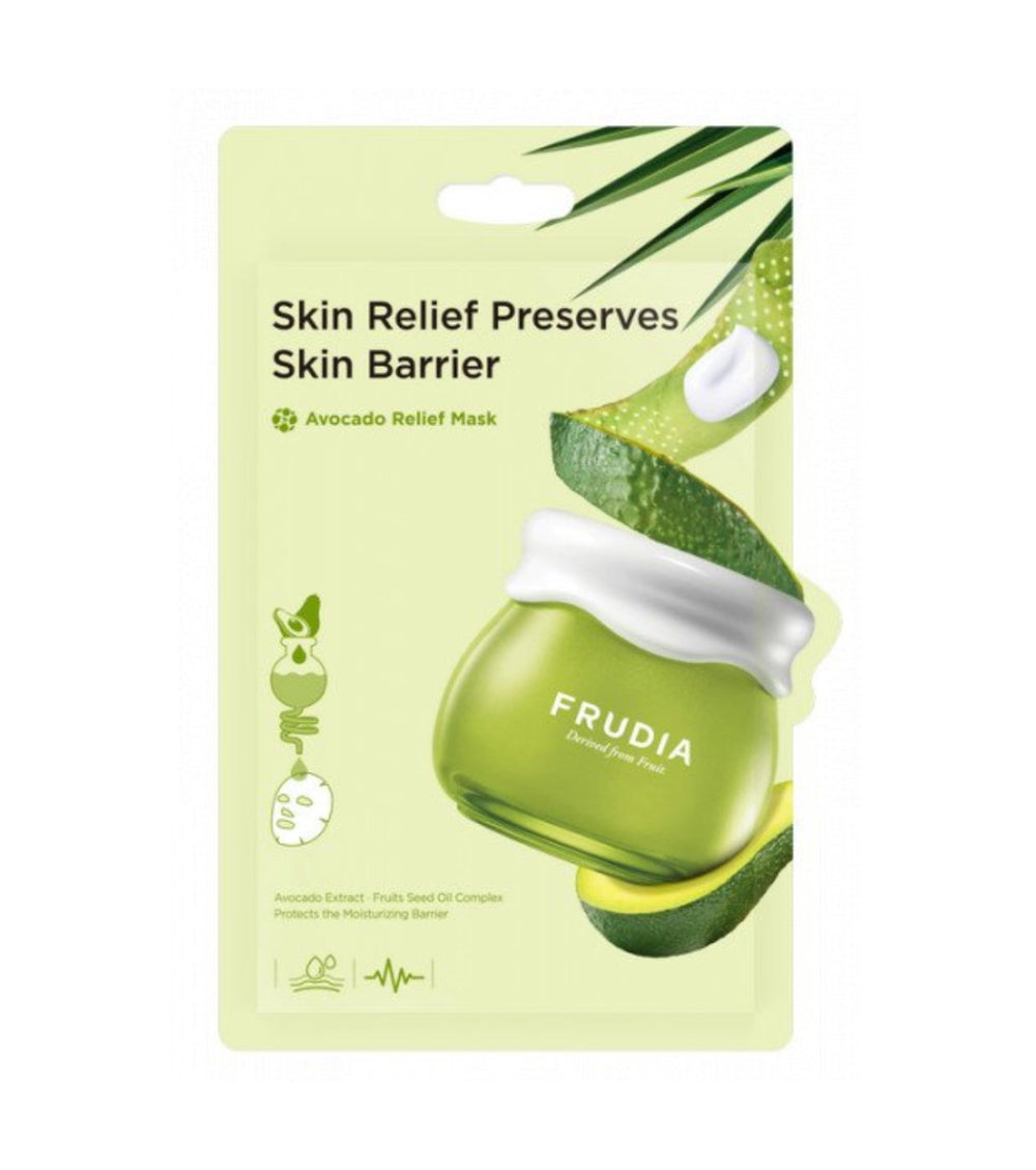 Frudia Delivered From Fruit Avocado Stress Relief – Sheet Mask Unisex, For Face, 20 ml