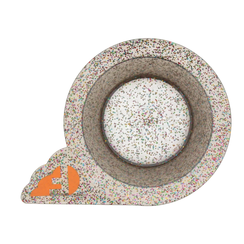 Fudge Professional Plastic Colour Mixing Bowl Unisex, Glitter