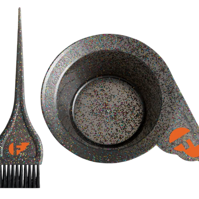 Fudge Professional Glitter – Plastic Colour Mixing Bowl Unisex, Grey