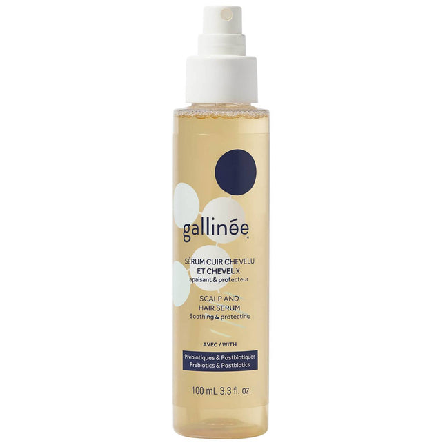 Gallinee Hair Care Prebiotics & Postbiotics – Hair Serum for Women, Soothing, 100 ml Tester