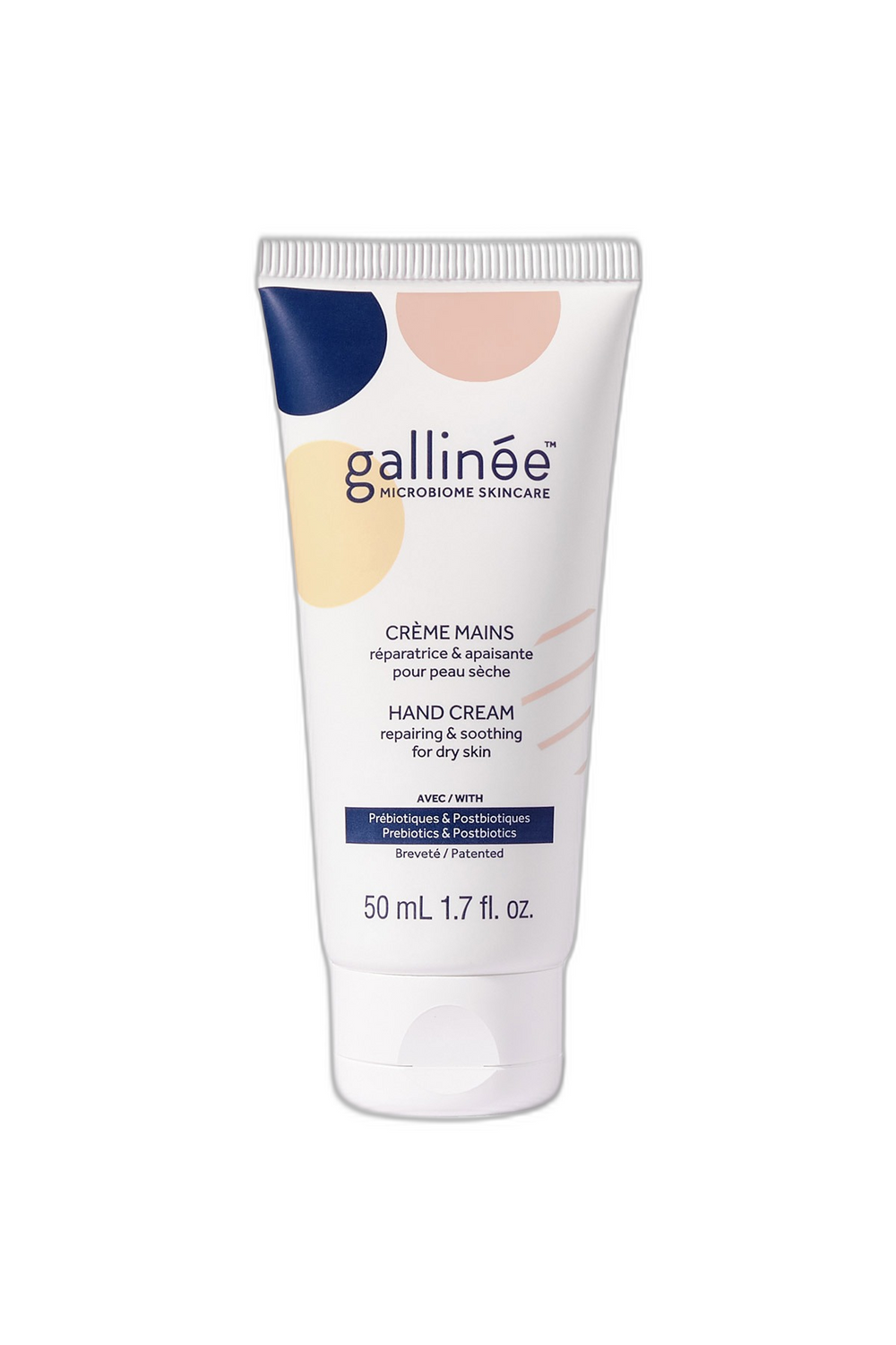 Gallinee Body Care Prebiotics & Postbiotics Repairing – Hand Cream for Women, 50 ml Tester