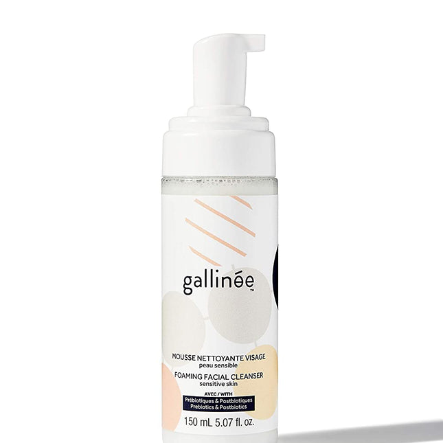 Gallinee Microbiome Skincare Prebiotics & Postbiotics Purifying – Cleansing Foaming Cream for Women, 150 ml