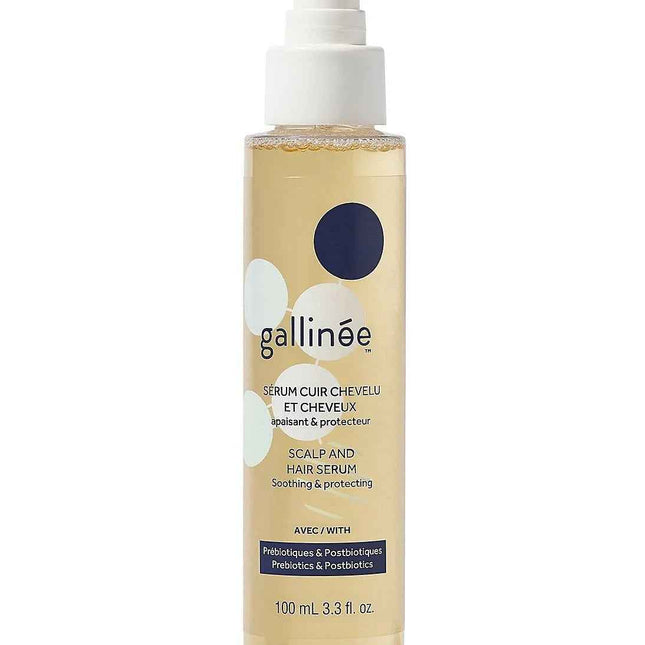 Gallinee Hair Care Prebiotics & Postbiotics – Hair Serum for Women, Soothing, 100 ml