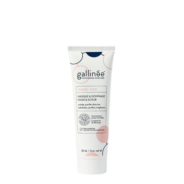 Gallinee Microbiome Skincare Purifying – Scrub Mask for Women, For Face, 50 ml