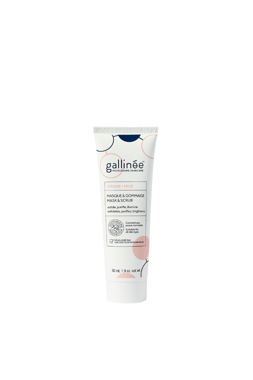 Gallinee Microbiome Skincare Purifying – Scrub Mask for Women, For Face, 50 ml
