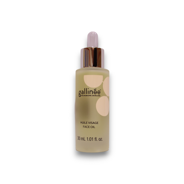 Gallinee Microbiome Skincare Prebiotics & Postbiotics Nourishing – Oil for Women, For Face, 30 ml