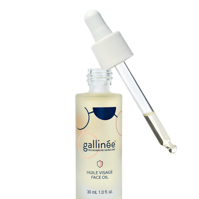 Gallinee Microbiome Skincare Prebiotics & Postbiotics Nourishing – Oil for Women, For Face, 30 ml