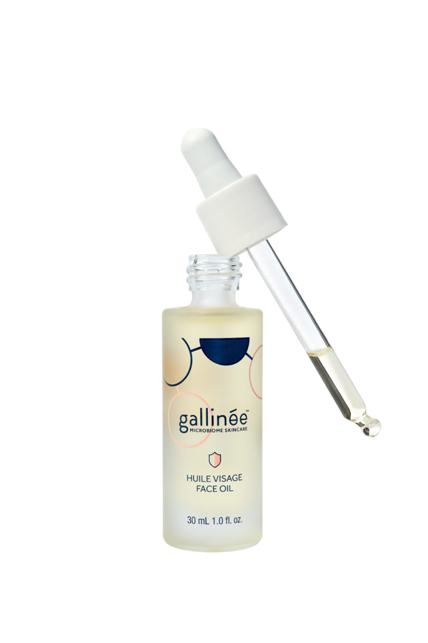 Gallinee Microbiome Skincare Prebiotics & Postbiotics Nourishing – Oil for Women, For Face, 30 ml