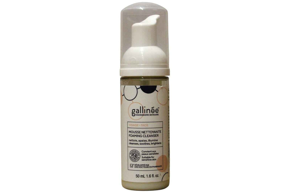 Gallinee Microbiome Skincare Prebiotics & Postbiotics Purifying – Cleansing Foam for Women, 50 ml