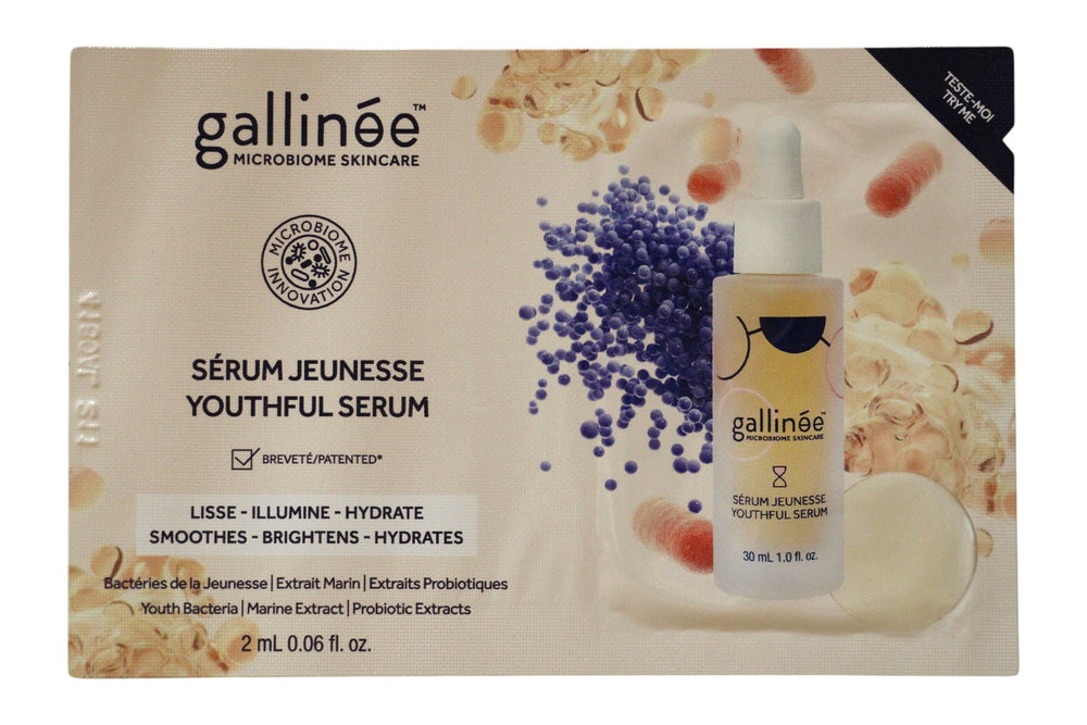 Gallinee Microbiome Skincare Prebiotics & Probiotics & Postbiotics Anti-Ageing Daily – Serum for Women, For Face, 2 ml