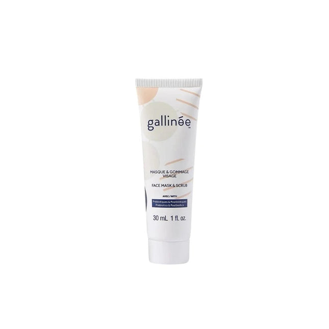 Gallinee Microbiome Skincare Prebiotics Refining – Scrub Mask for Women, For Face, 30 ml