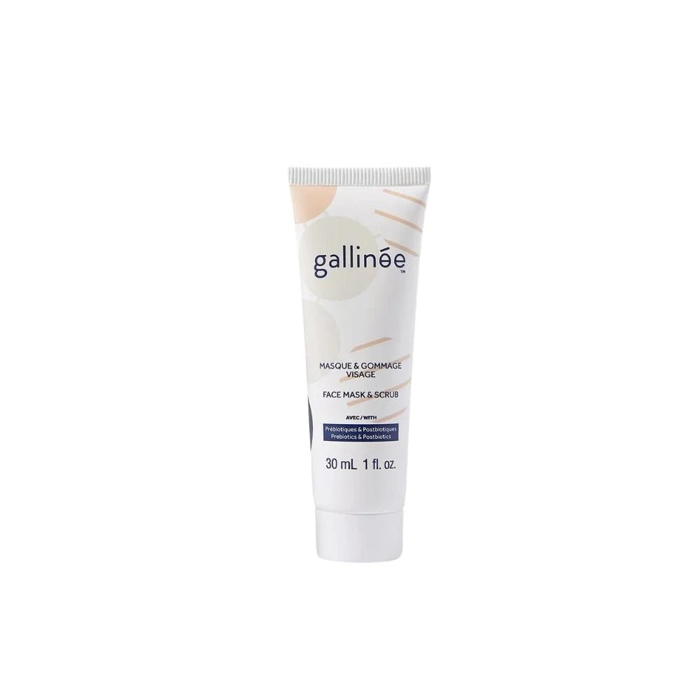 Gallinee Microbiome Skincare Prebiotics Refining – Scrub Mask for Women, For Face, 30 ml