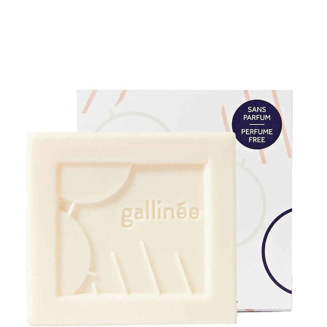 Gallinee Microbiome Skincare Perfume-Free Soothing – Cleansing Bar for Women, For Face & Body, 100 g