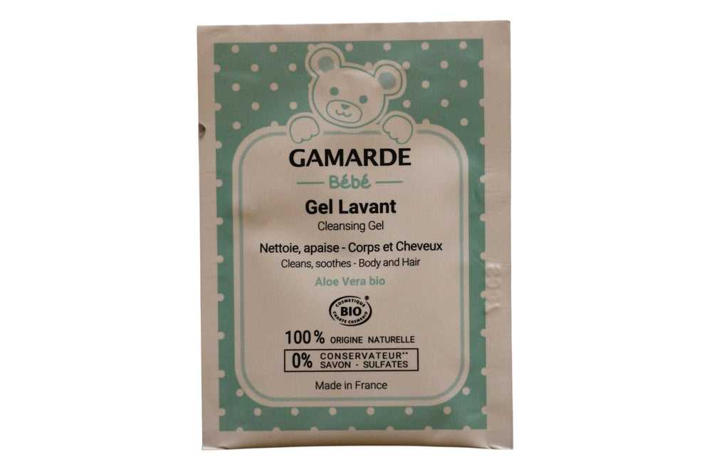 Gamarde Baby Bio Cleansing – Body Gel for Children, 3 ml Sample