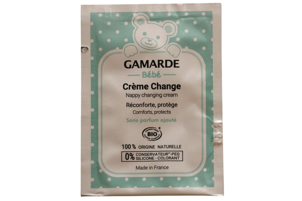 Gamarde Baby Bio Protective At each diaper change – Cream for Children, Nappy Area, 3 ml Sample
