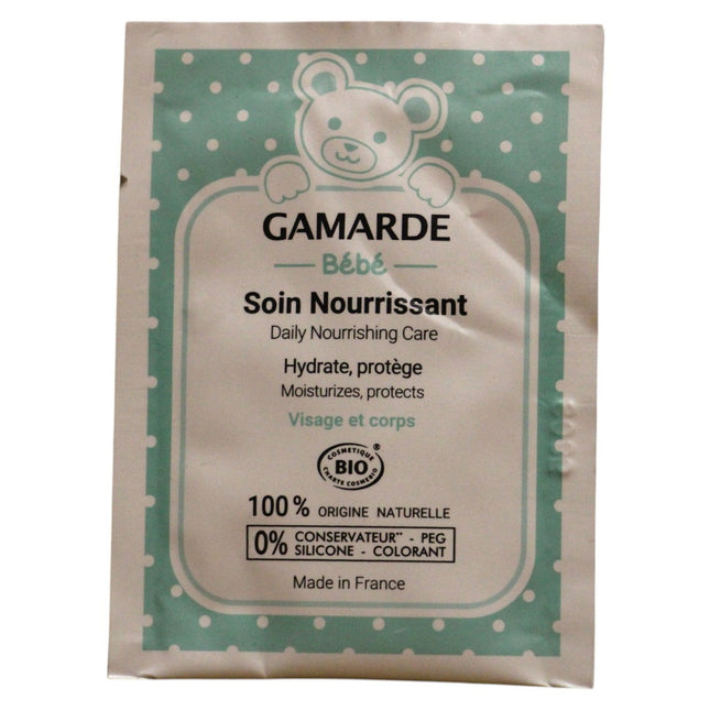 Gamarde Baby Hydrating – Body Cream for Children, For Face & Body, 3 ml Sample