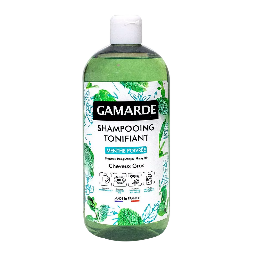 Gamarde Bio Mint – Hair Shampoo for Women, Toning, 500 ml
