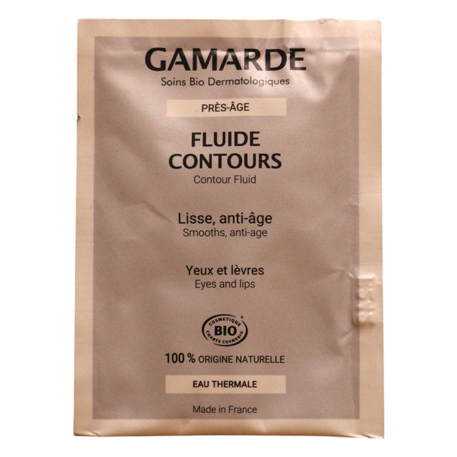 Gamarde Fluide Contours Bio Anti-Aging – Eye Cream for Women, 3 ml Sample