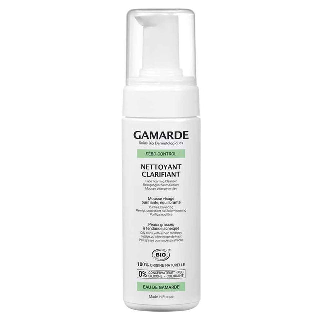 Gamarde Bio Purifying – Cleansing Foam for Women, 160 ml