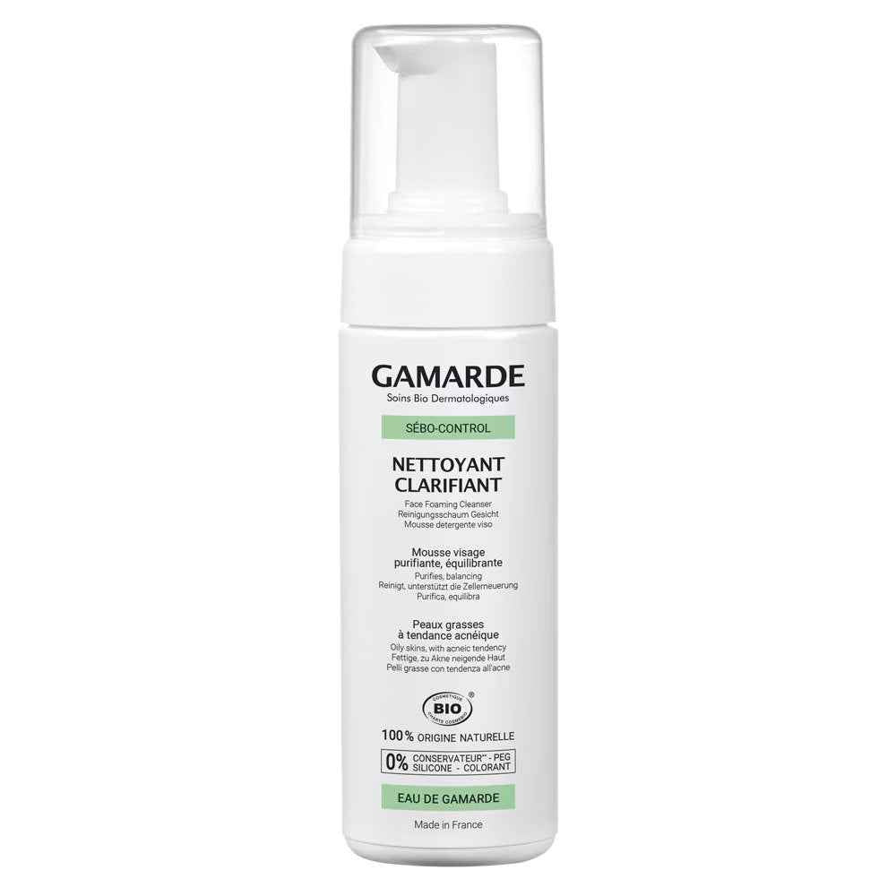 Gamarde Bio Purifying – Cleansing Foam for Women, 160 ml