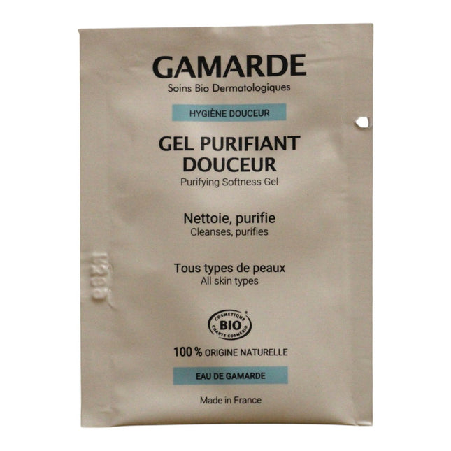 Gamarde Bio Purifying – Cleansing Gel for Women, Face, 3 ml Sample