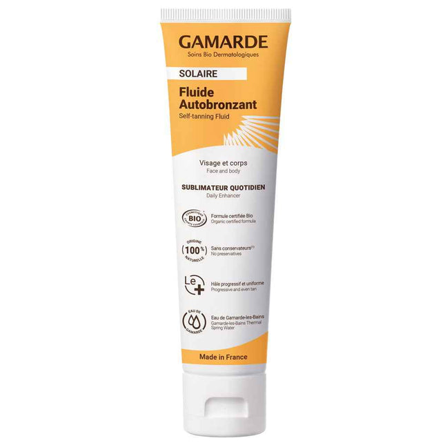 Gamarde Bio – Tanning Unisex, Self-Tanning Fluid, For Face & Body, 100 ml