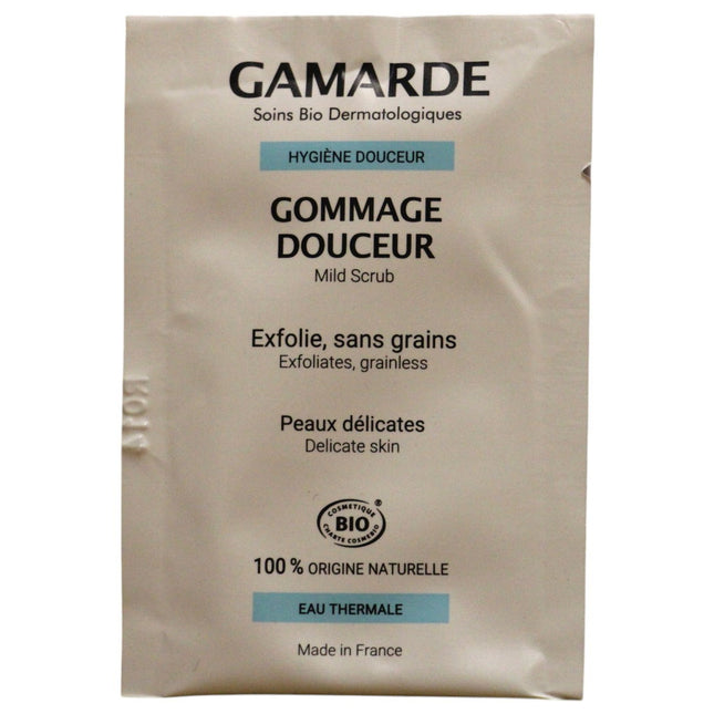 Gamarde Hygiene Bio – Exfoliating Scrub for Women, 3 ml Sample