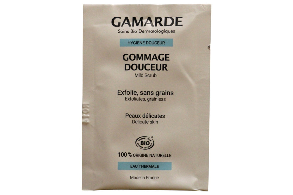 Gamarde Hygiene Bio – Exfoliating Scrub for Women, 3 ml Sample