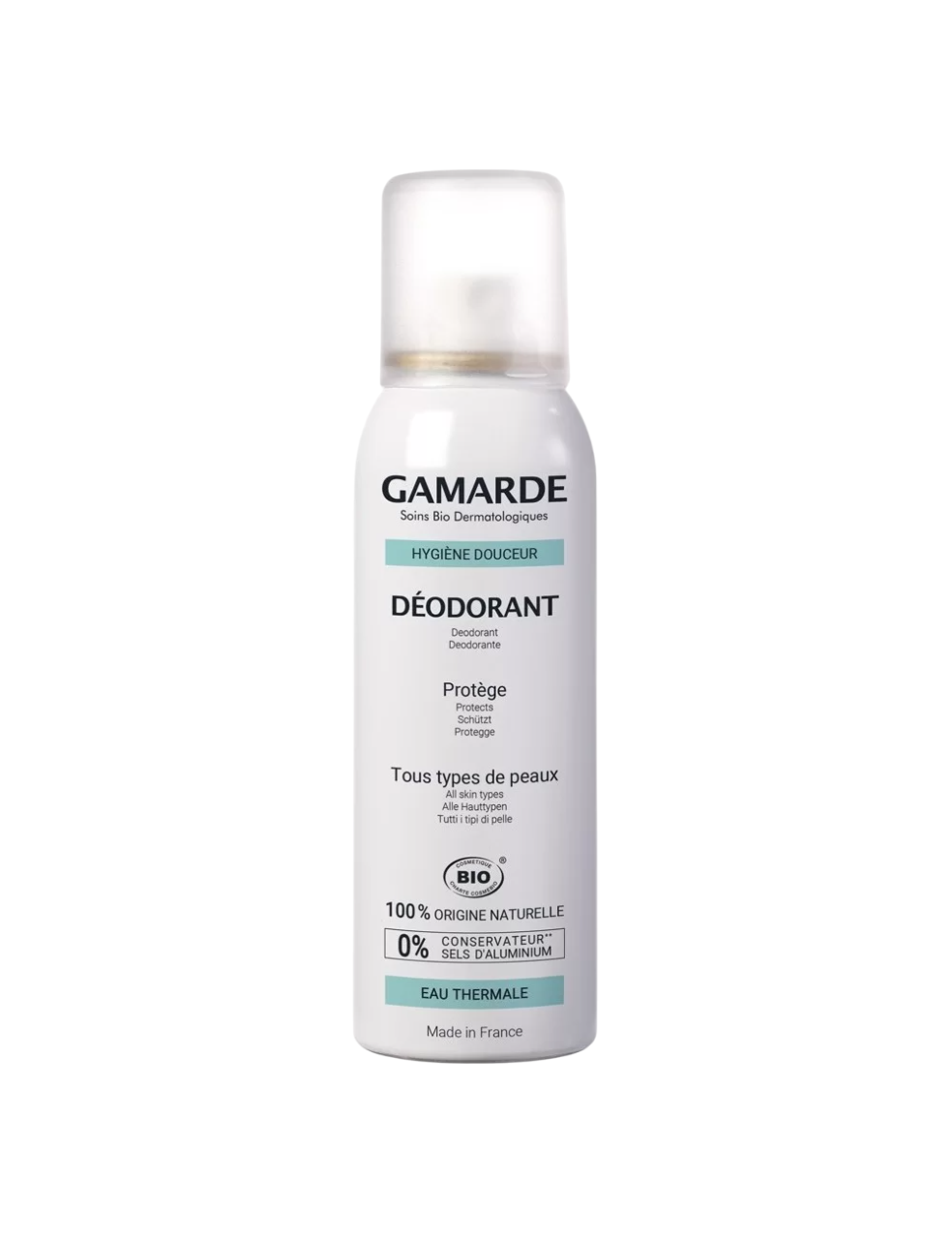 Gamarde Hygiene Bio Soothing Fresh – Deodorant Spray Unisex, 100 ml