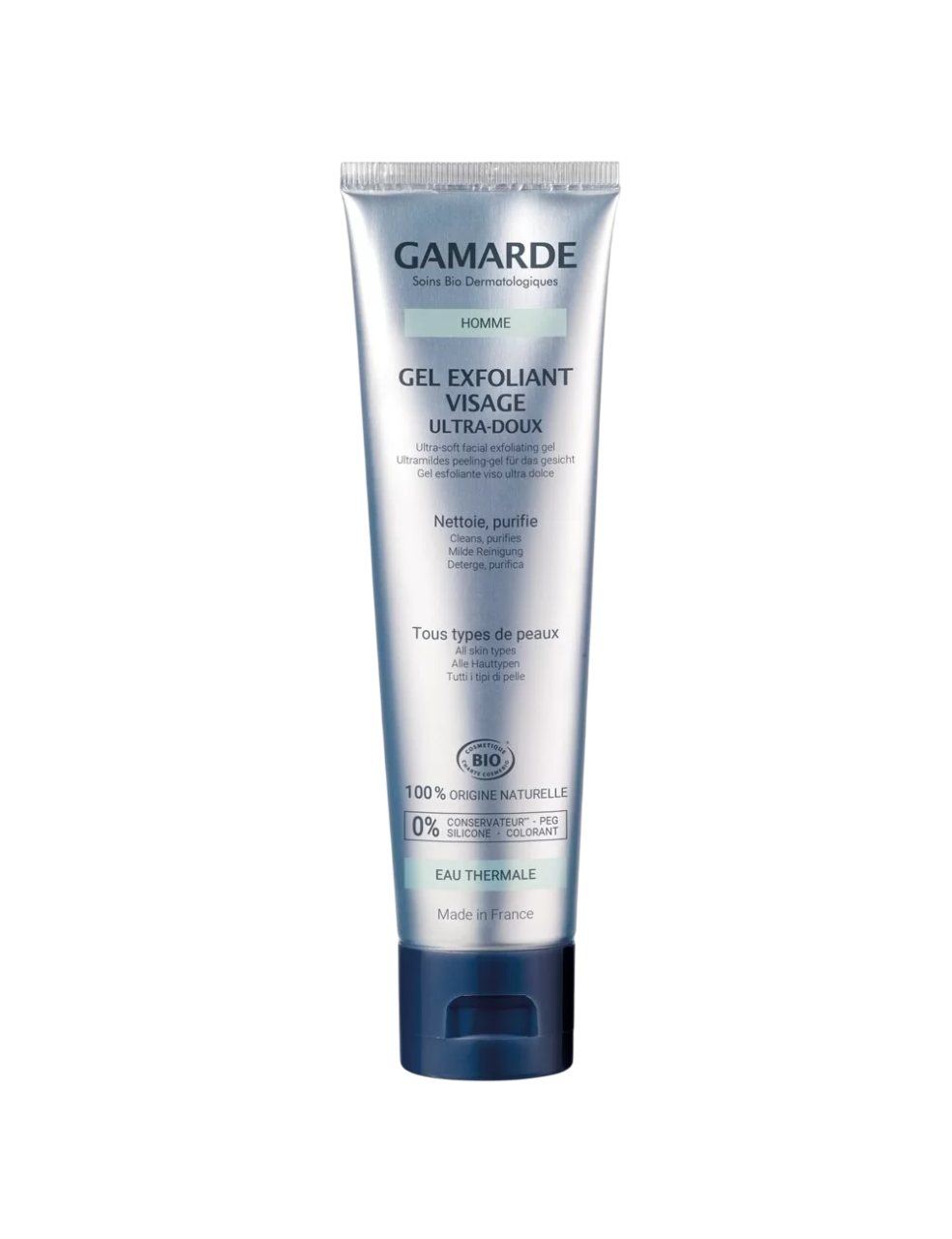 Gamarde Men – Exfoliating Gel for Men, 100 ml